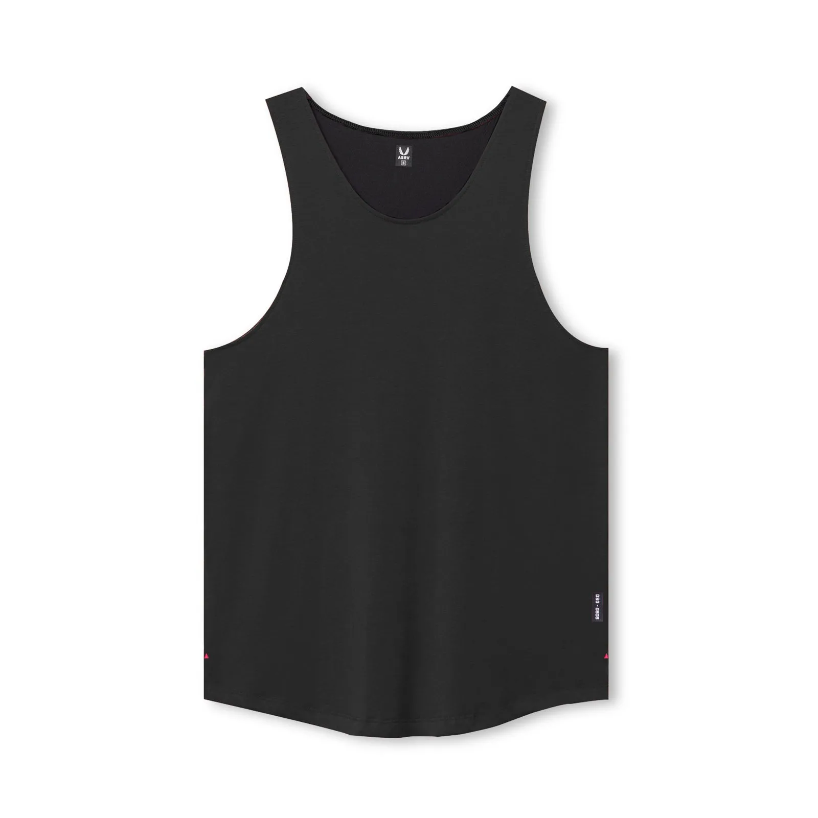 Premium Supima® Vented Tank Top in Dusk Black - Stylish and Comfortable