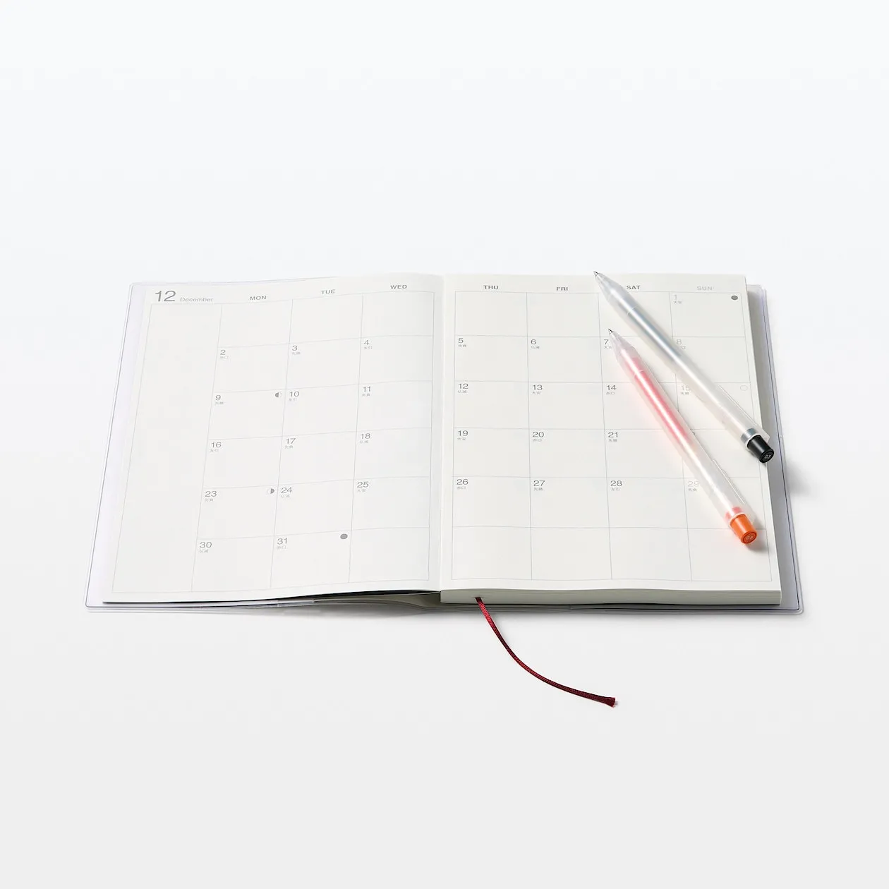 2025 Vertical Weekly Schedule Planner (Mon to Sun) - A5