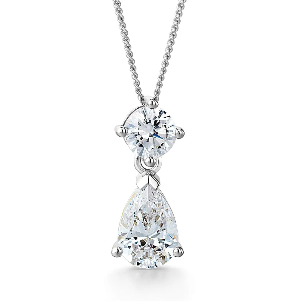 2.75 ct. t.w. Teardrop Pendant