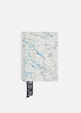 A5 OFF-CUT NOTEBOOK, LINED AERONAUTICAL MAPS