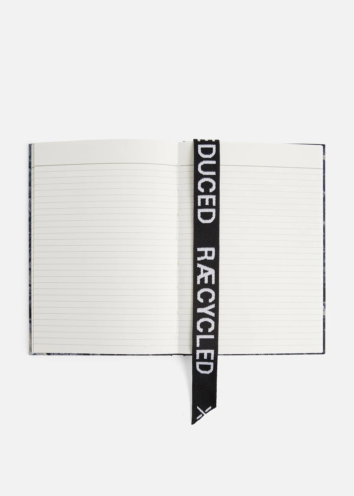 A5 OFF-CUT NOTEBOOK, LINED GLACIER PRINT