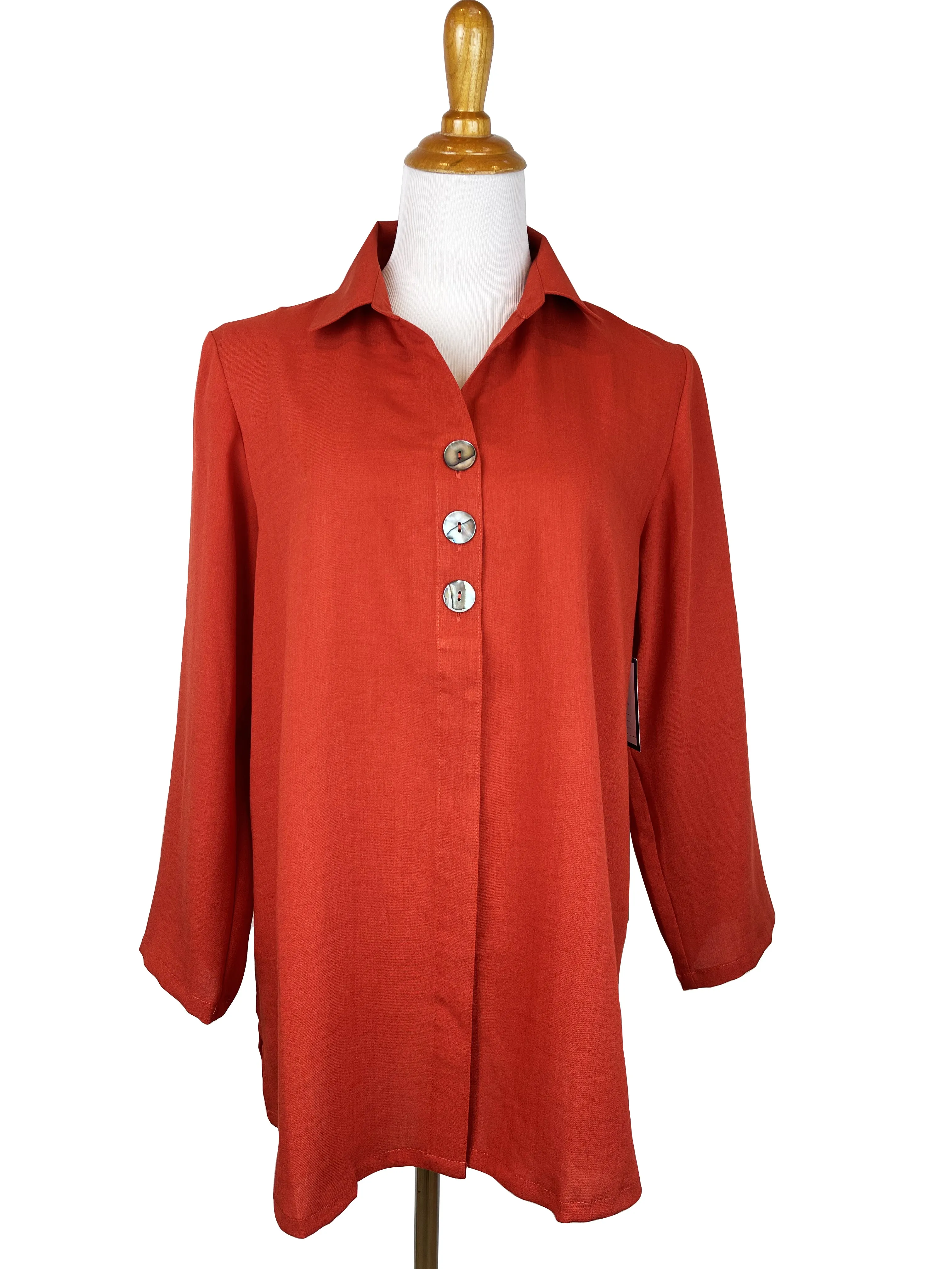 AA366 - Julianne Linen Blouse