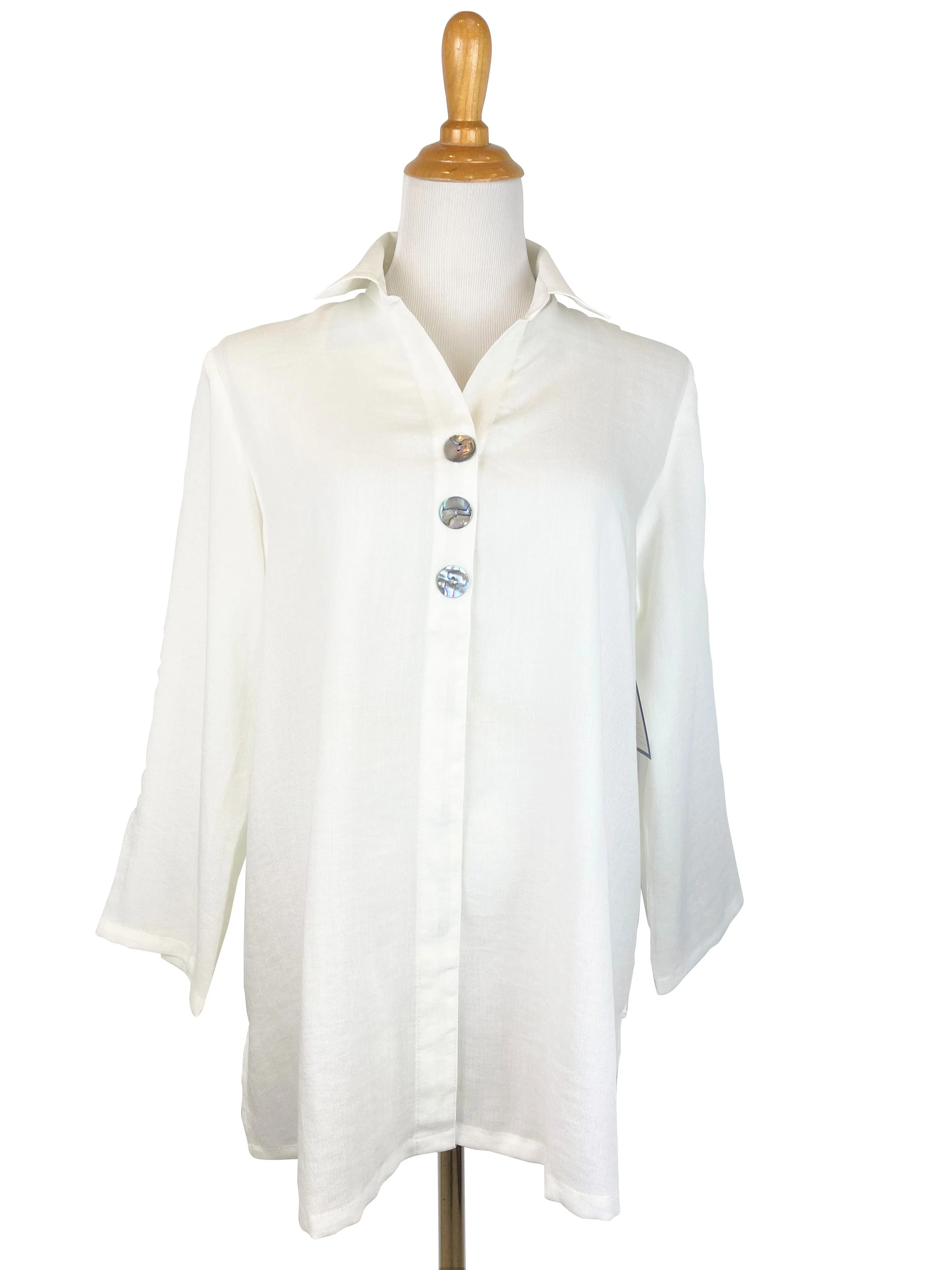 AA366 - Julianne Linen Blouse