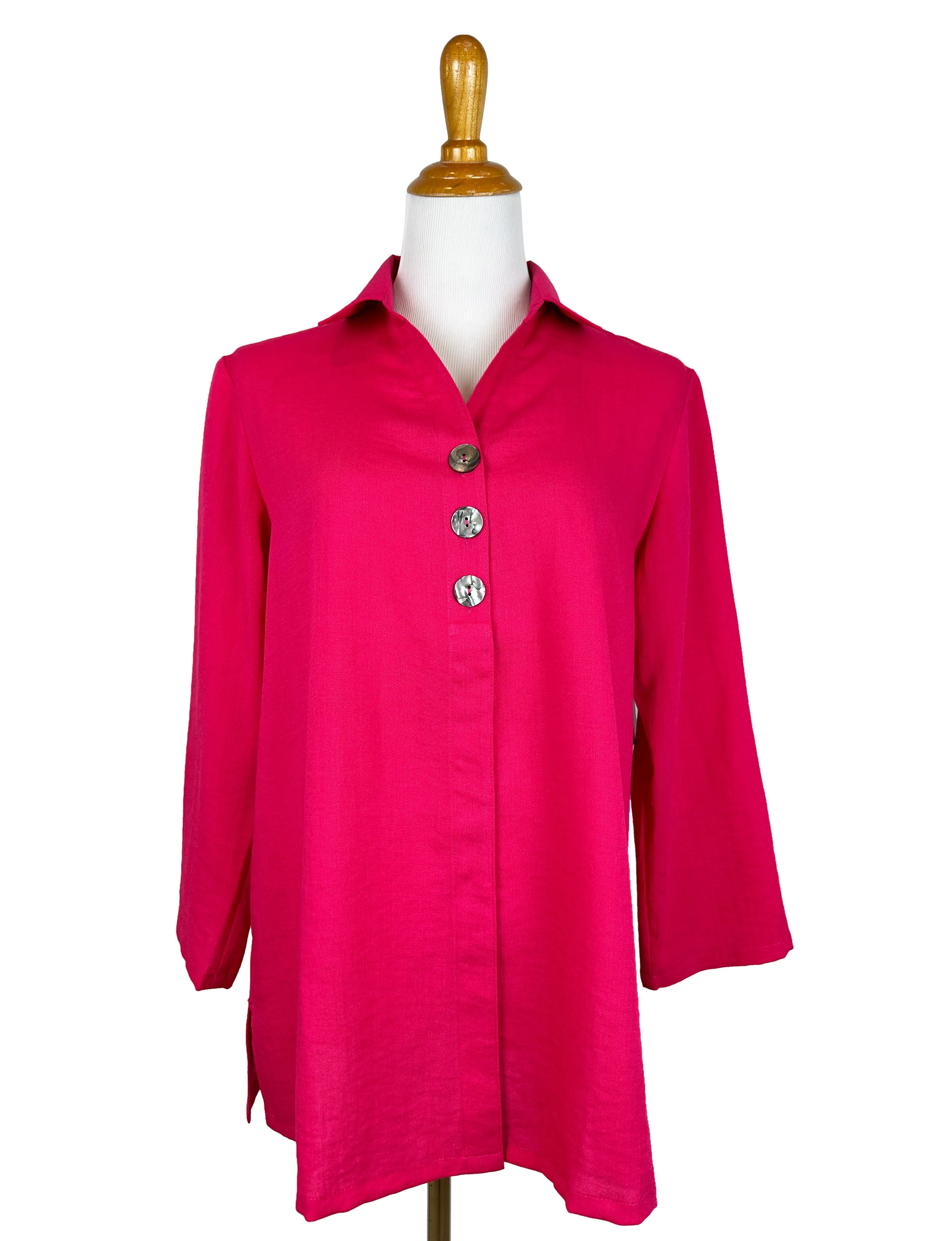 AA366 - Julianne Linen Blouse