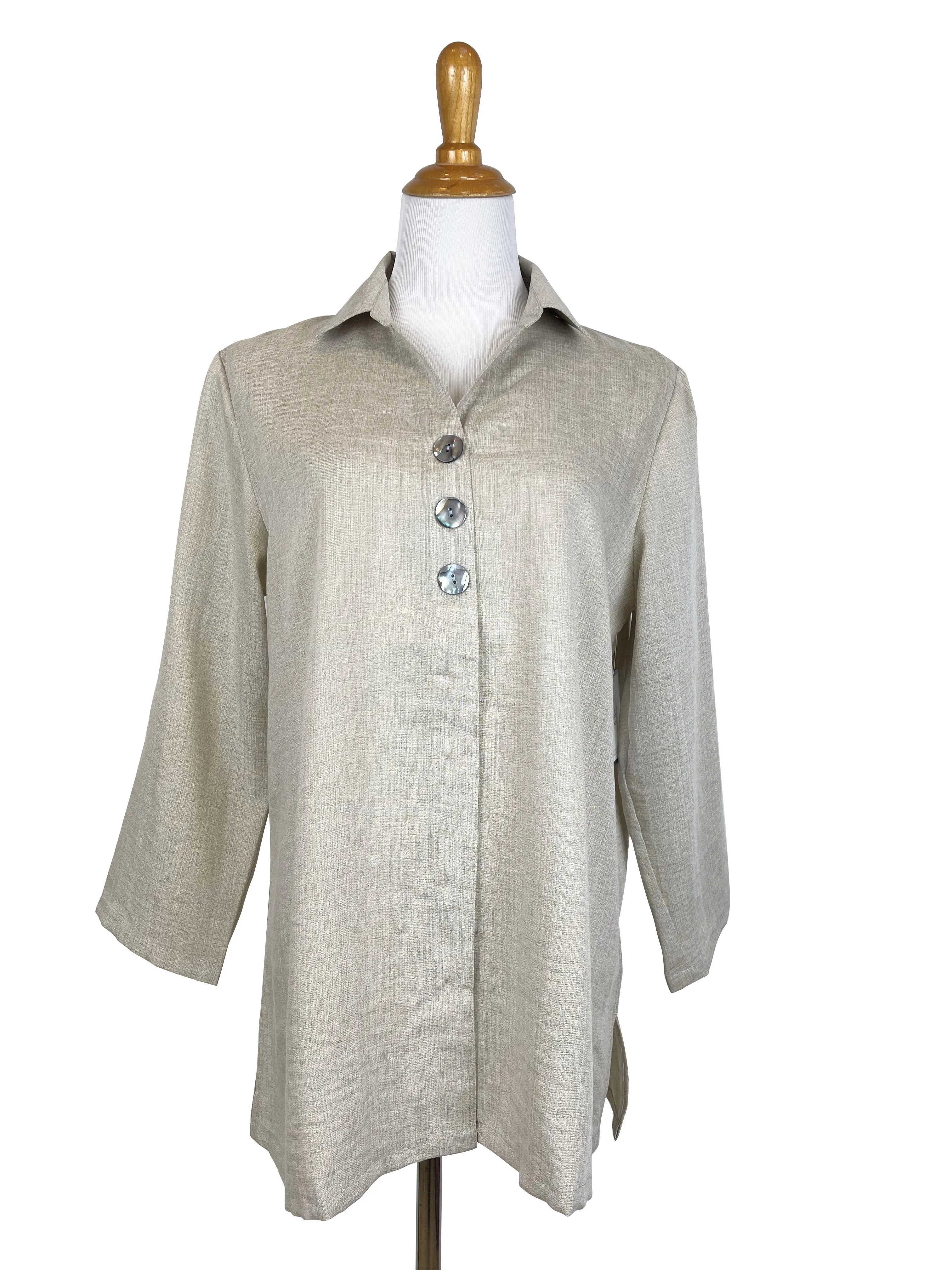 AA366 - Julianne Linen Blouse