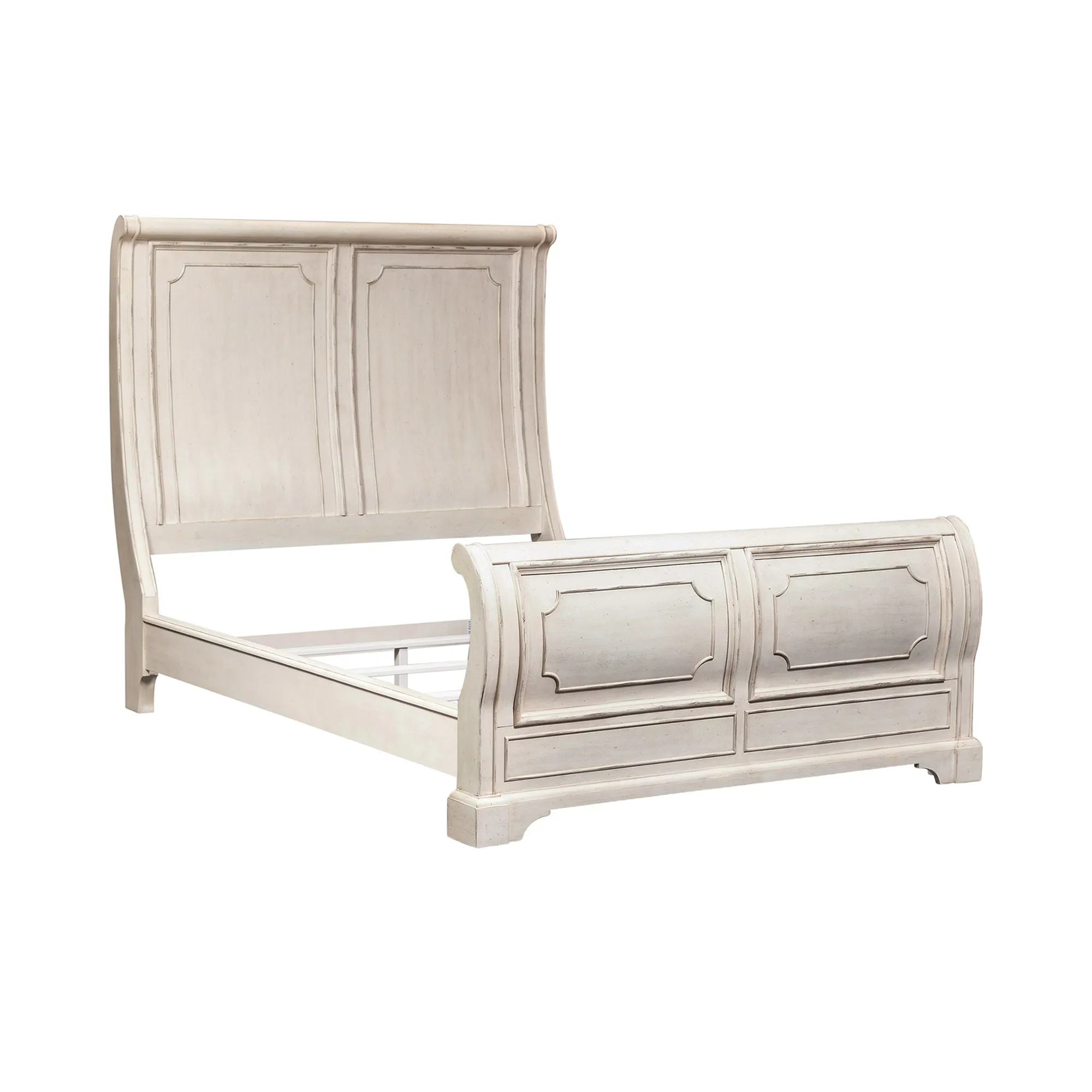Abbey Road 455W-BR-KSLDM King Sleigh Bed, Dresser & Mirror