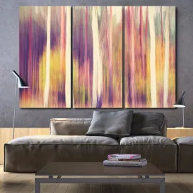 Abstract Trees on Canvas - Wall Art
