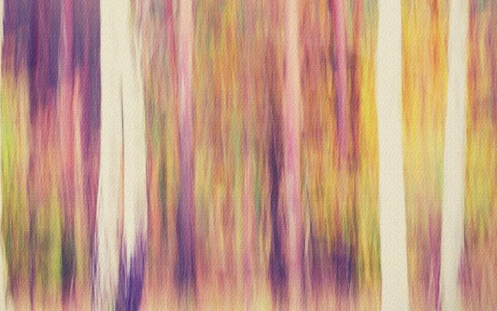 Abstract Trees on Canvas - Wall Art