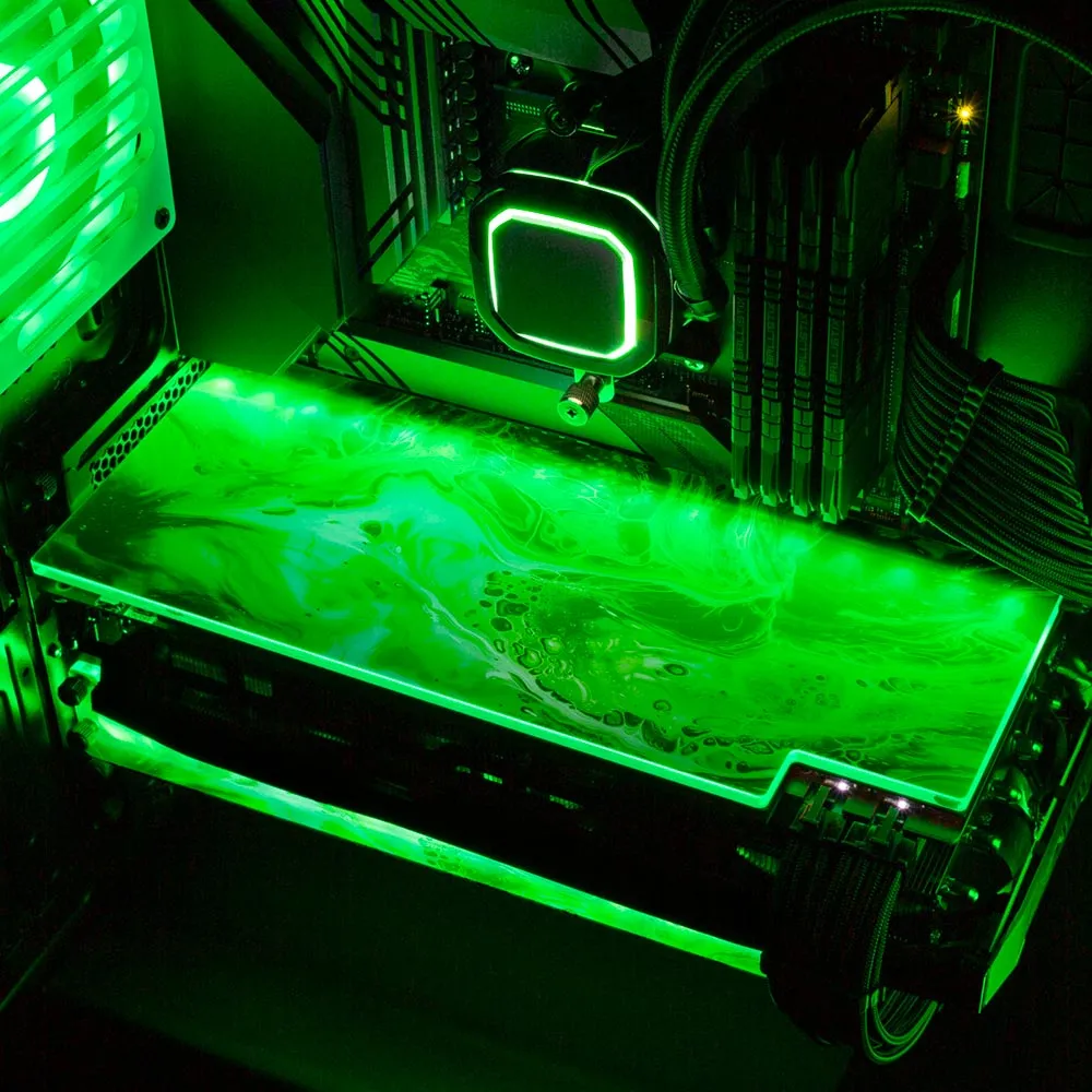 Akasaka Sad RGB GPU Backplate