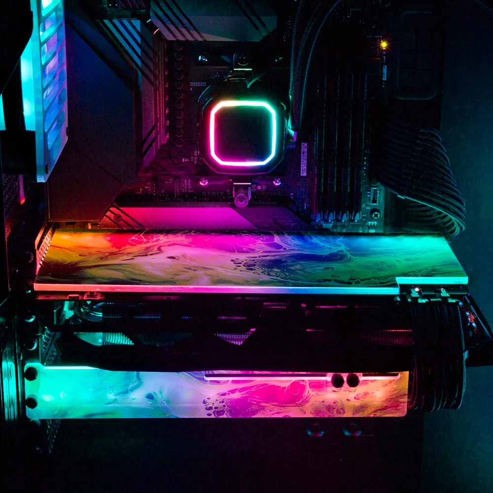 Akasaka Sad RGB GPU Backplate