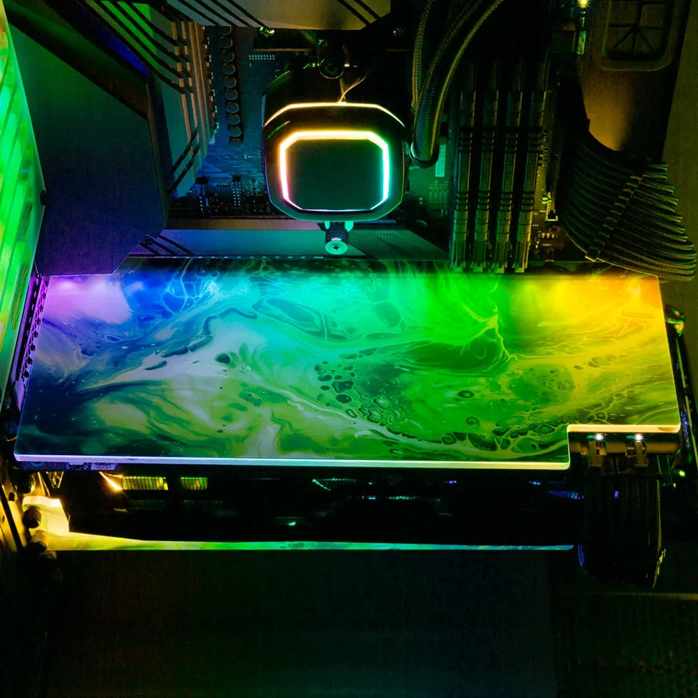 Akasaka Sad RGB GPU Backplate