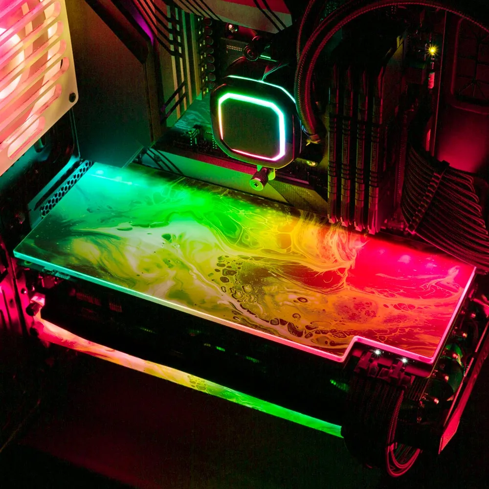 Akasaka Sad RGB GPU Backplate
