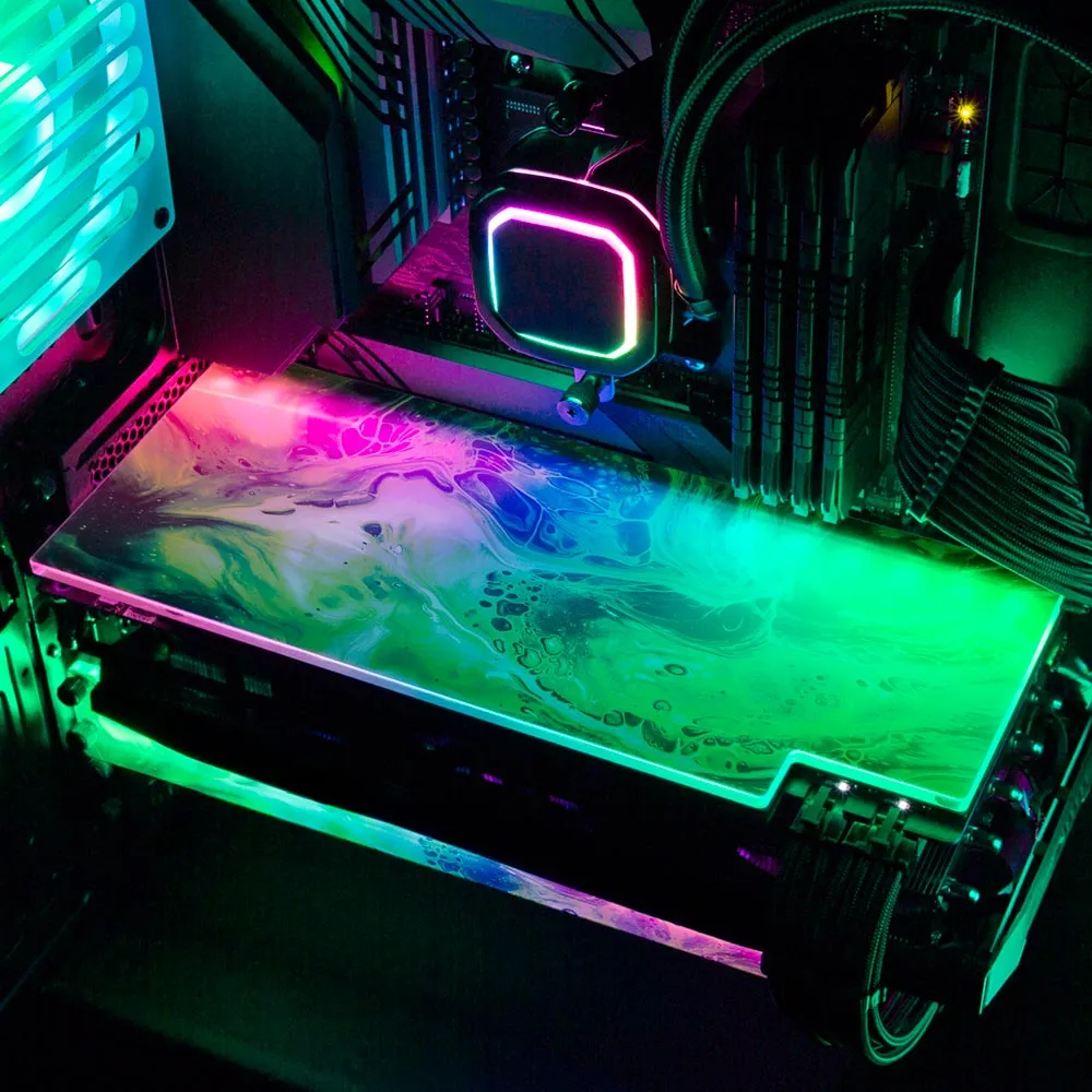 Akasaka Sad RGB GPU Backplate