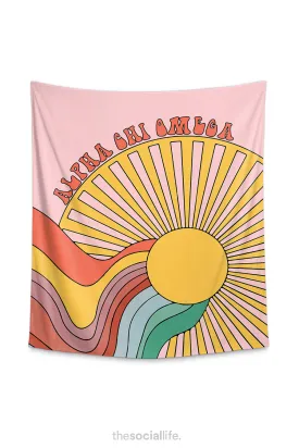 Alpha Chi Omega Sunshine Tapestry