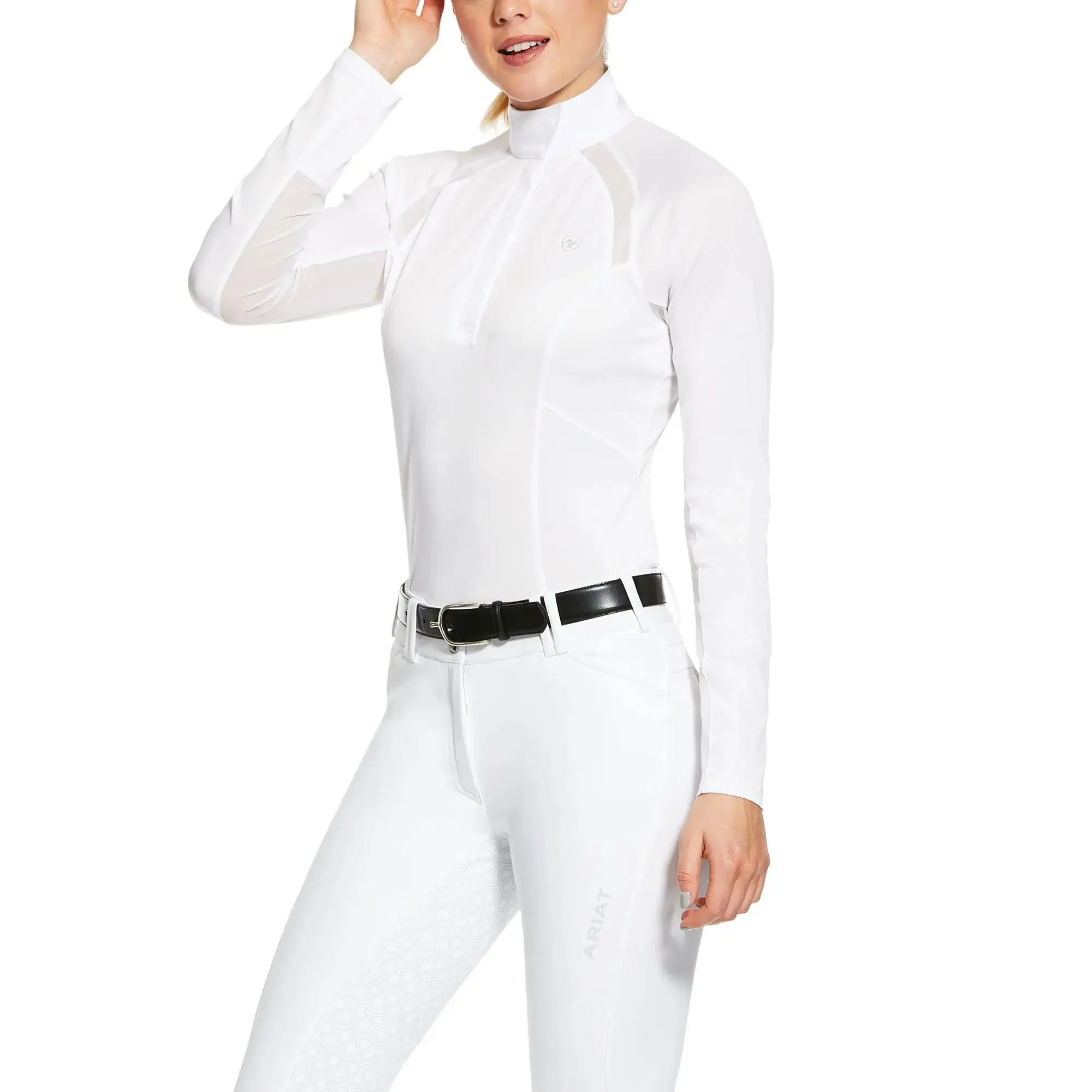 Ariat women's sunstopper 2.0 1/4 zip ls show shirt