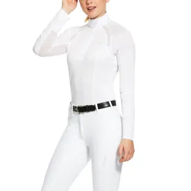 Ariat women's sunstopper 2.0 1/4 zip ls show shirt