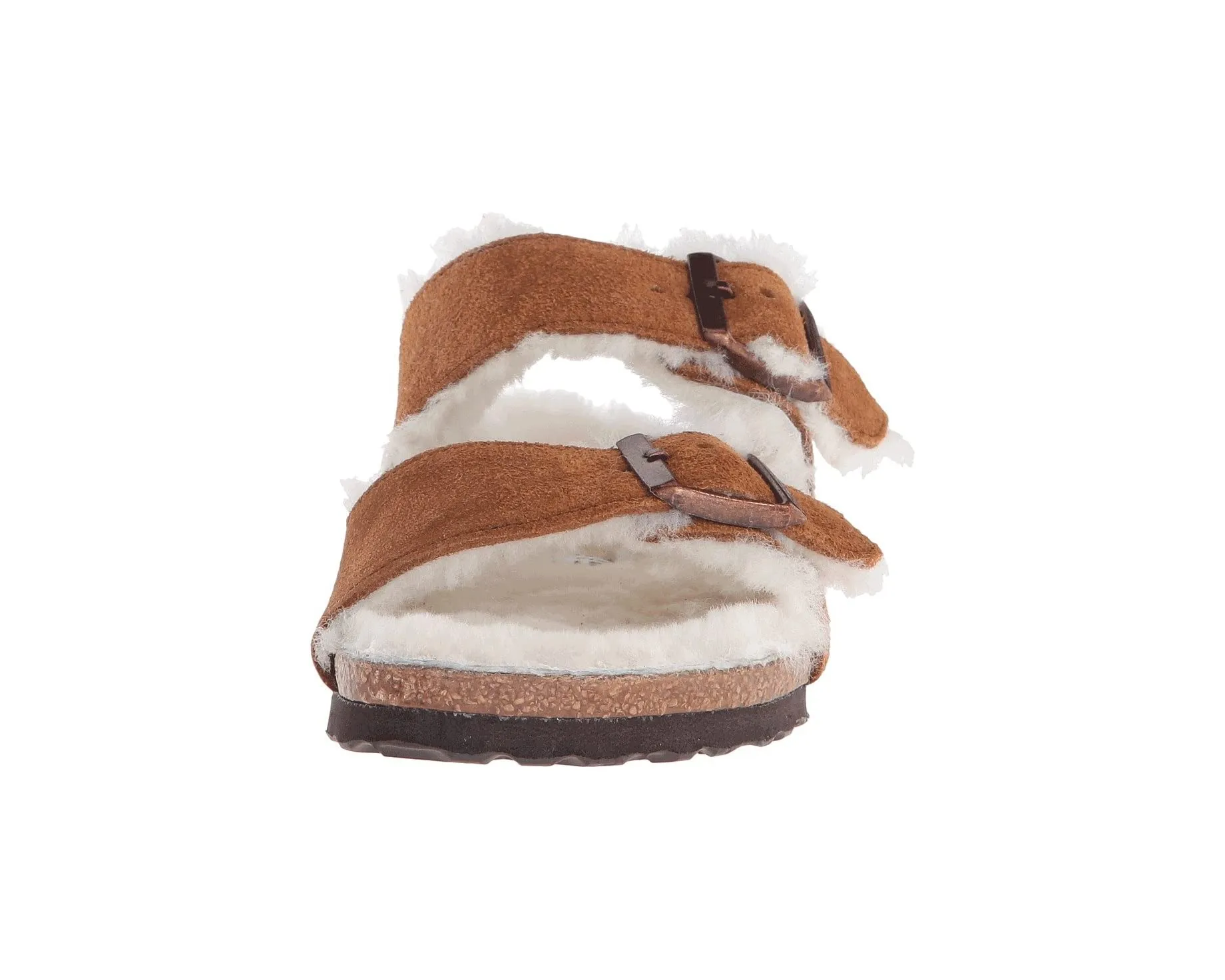 Arizona Shearling Birkenstock Sandals, Suede