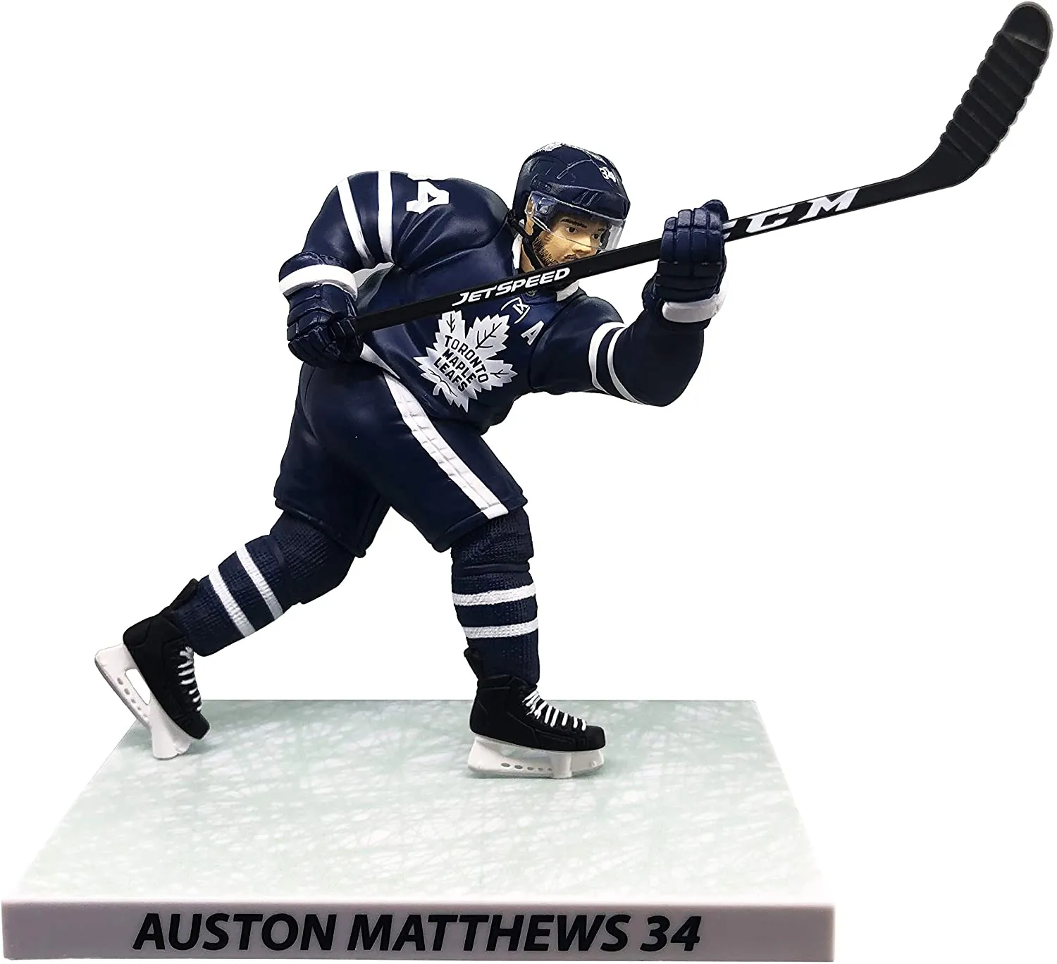 Auston Matthews Toronto Maple Leafs 2020-21 Unsigned Imports Dragon 6" Player Replica Figurine
