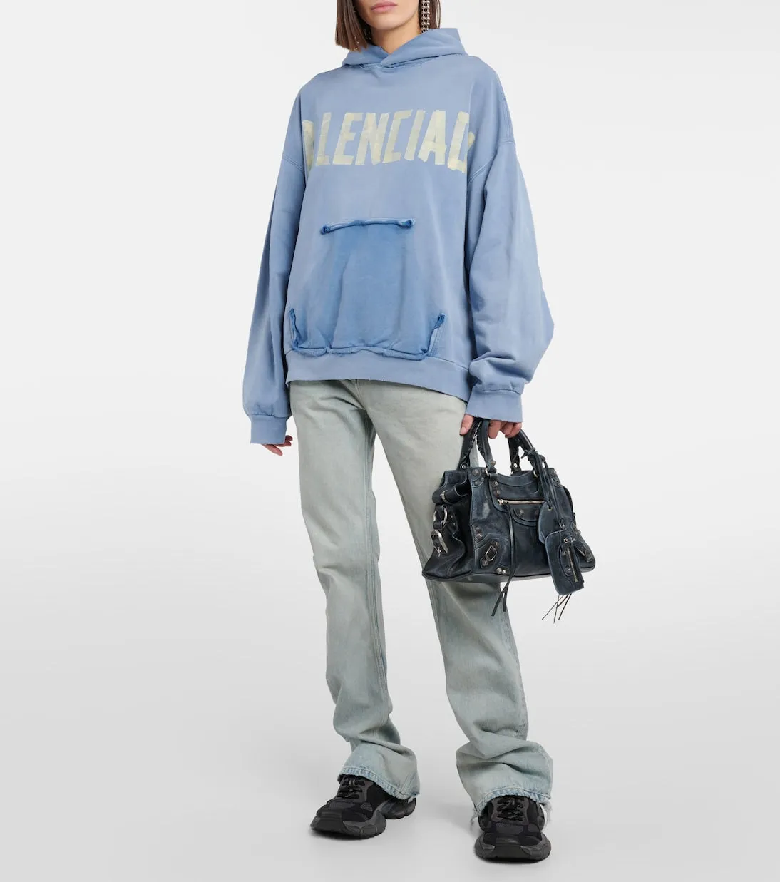 Balenciaga Suede 3xl Sneakers, Gray