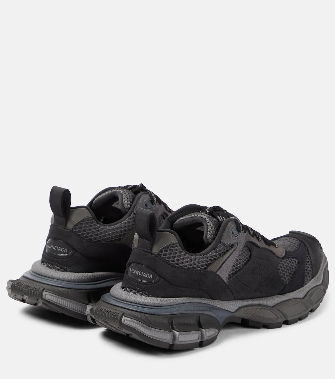 Balenciaga Suede 3xl Sneakers, Gray