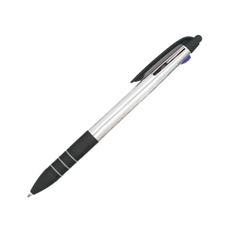 Ballpoint Pen With Black Lined Grip