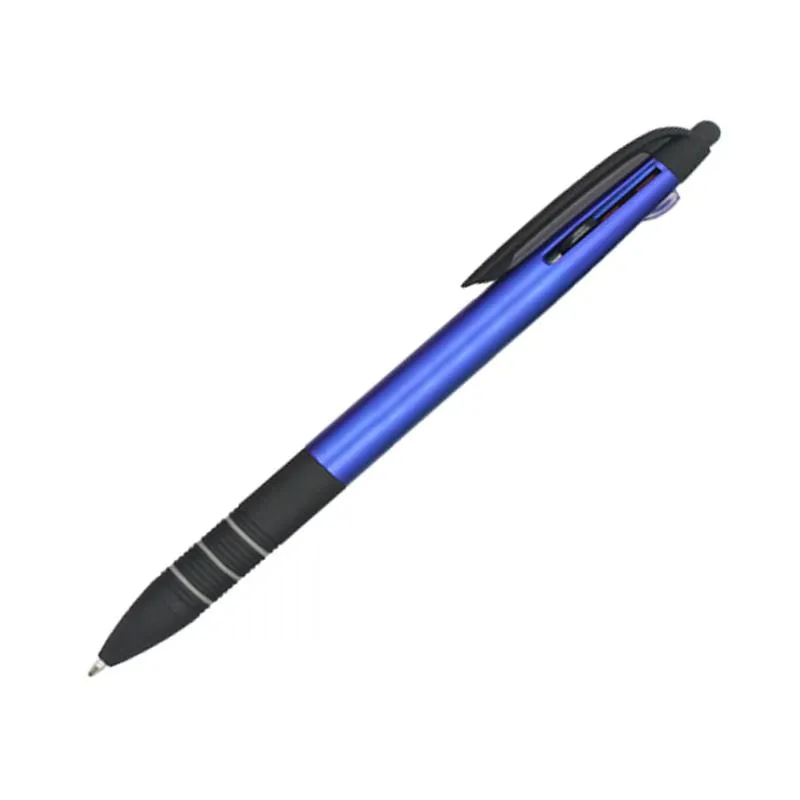 Ballpoint Pen With Black Lined Grip