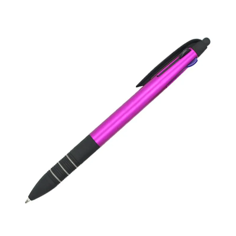 Ballpoint Pen With Black Lined Grip