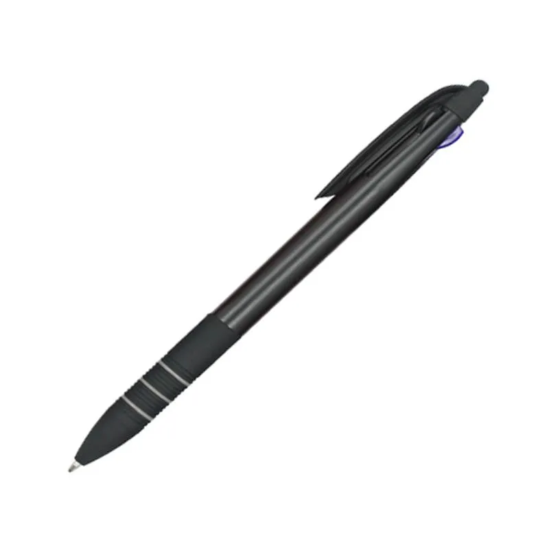 Ballpoint Pen With Black Lined Grip