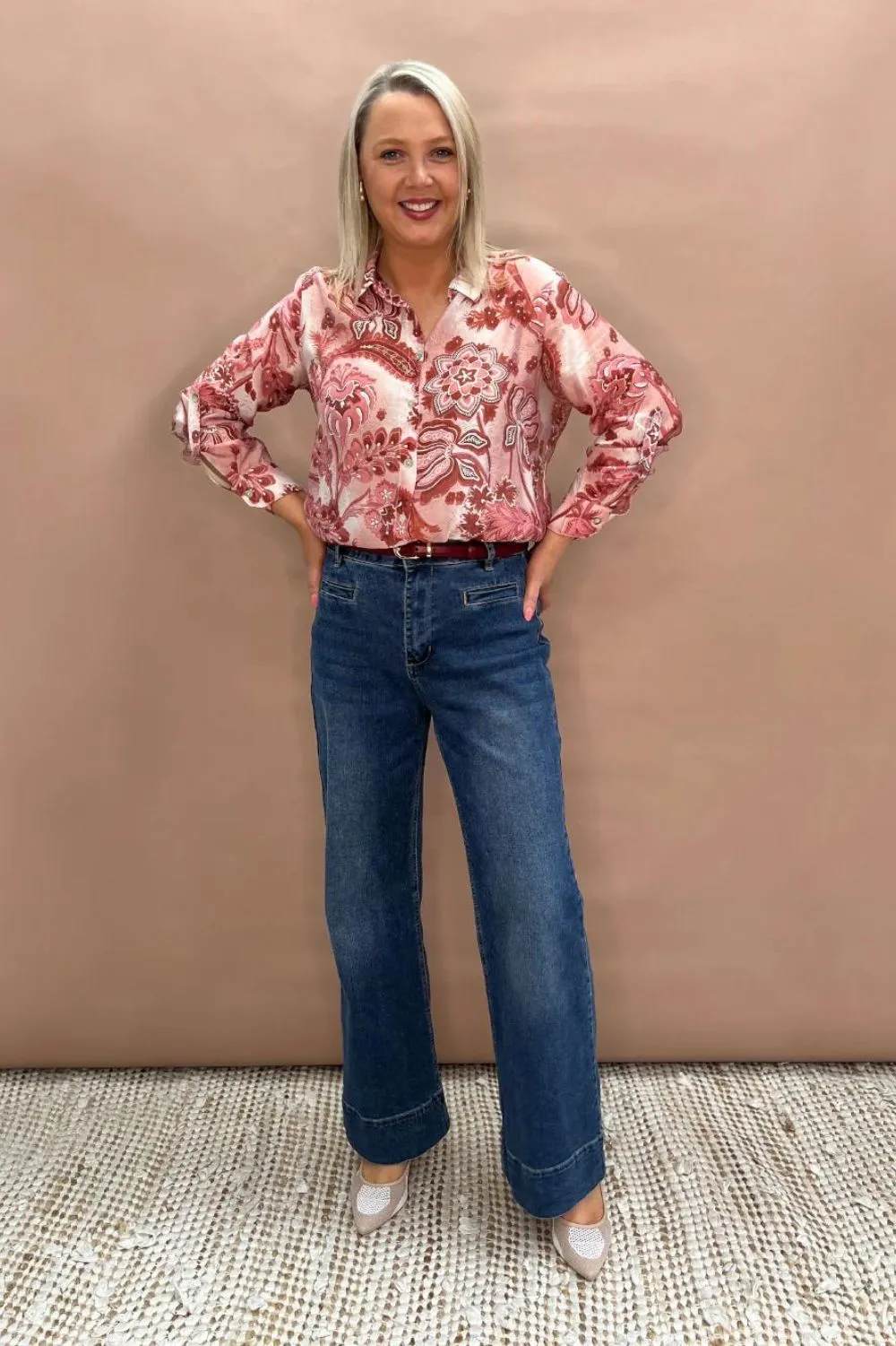 Balmoral Shirt | Pink Floral
