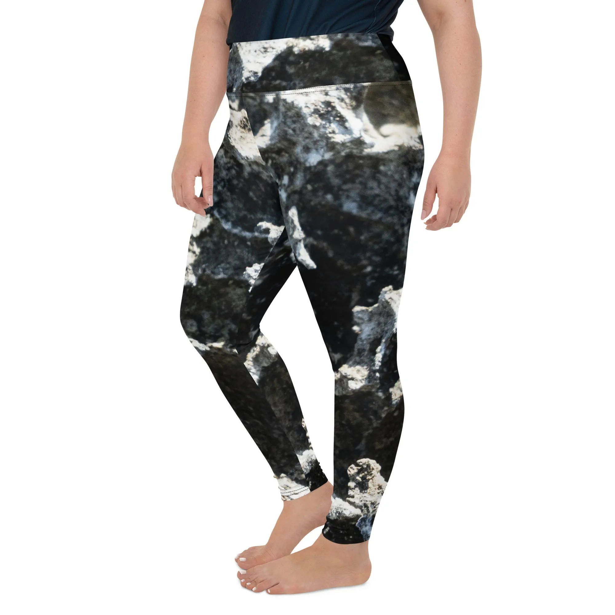 Beach Camo Plus Size Leggings XT