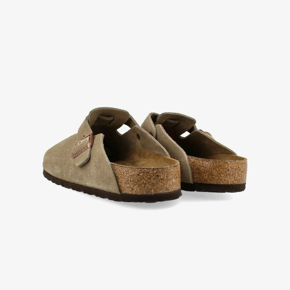 BIRKENSTOCK BOSTON SOFT FOOTBED SUEDE LEATHER 【REGULAR】