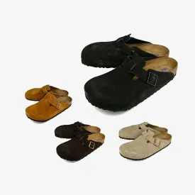 BIRKENSTOCK BOSTON SOFT FOOTBED SUEDE LEATHER 【REGULAR】