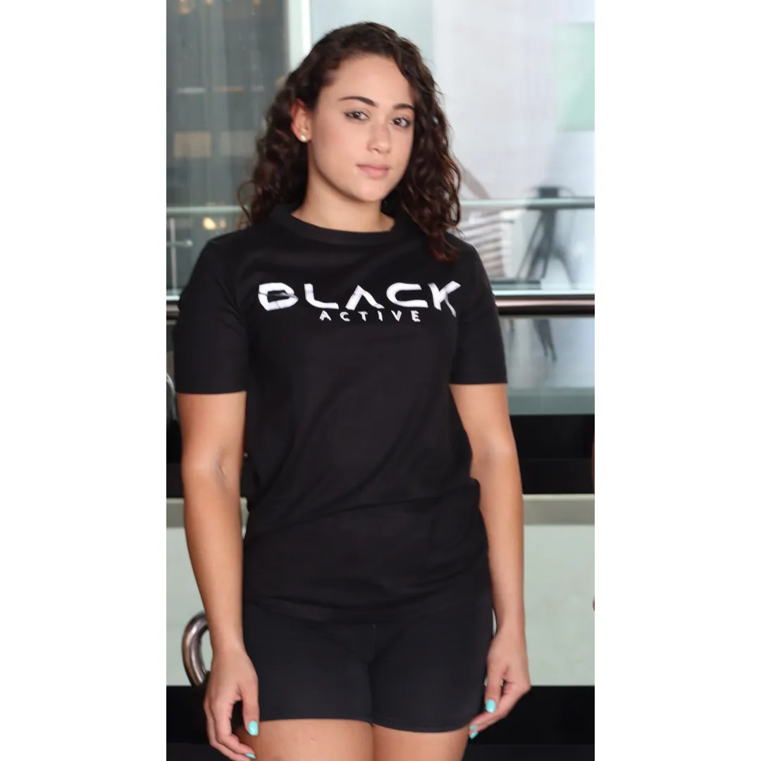 Black Infinite Tee
