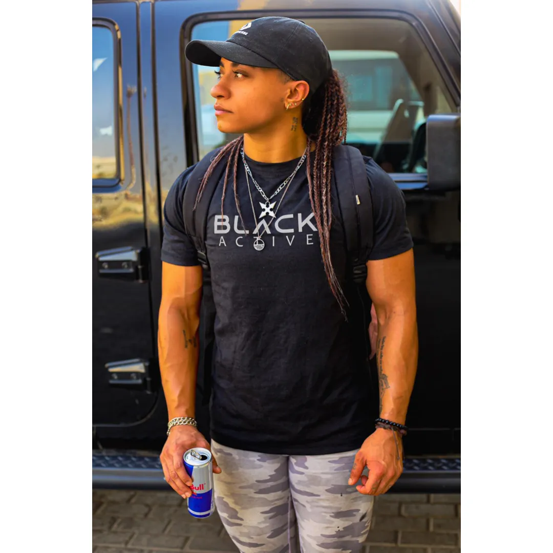 Black Infinite Tee