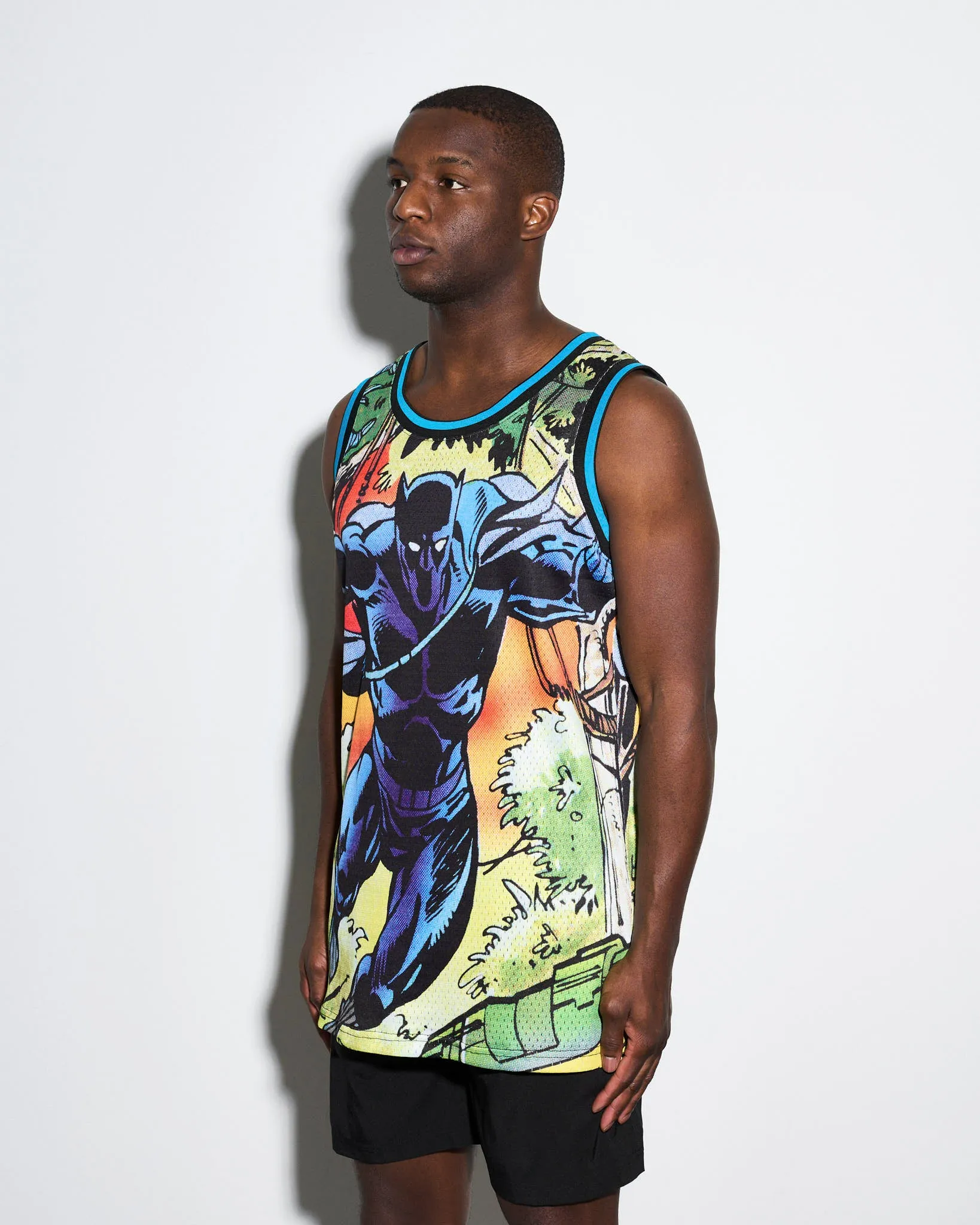 Black Panther Marvel Comics Trading Card Venice Jersey