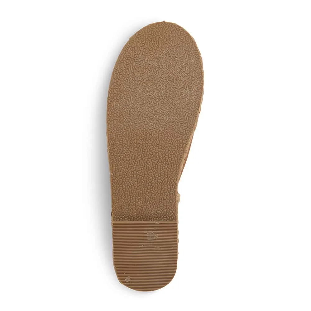 Blink Espadrille in Tan Leather
