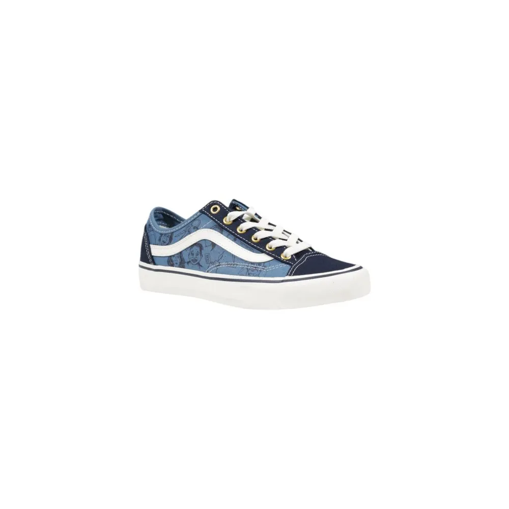 Blue Suede Leather Sneaker