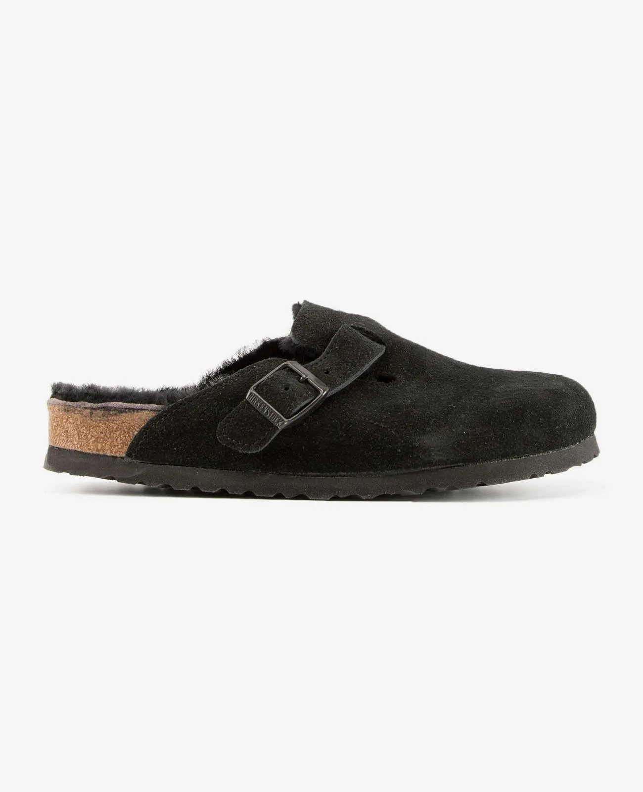 Boston Shearling Suede Black