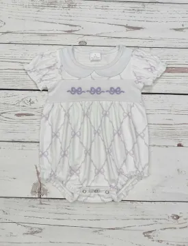 Bow Applique Bubble Outfit