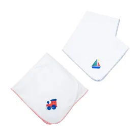 Boy Icon Baby Blanket