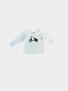 Boy's Long Sleeve Tee - Scooter
