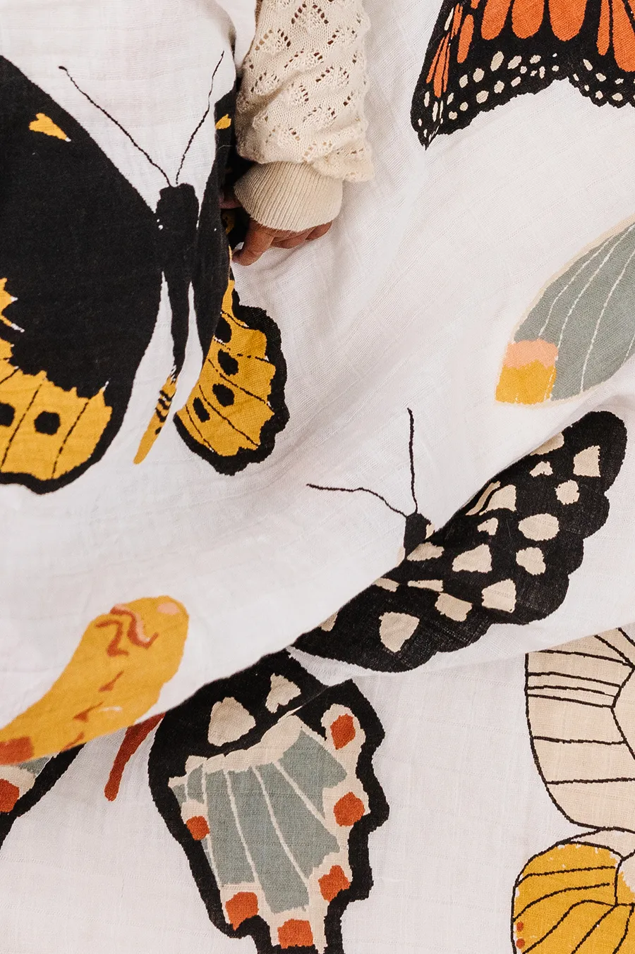 Butterfly Collector Swaddle Blanket