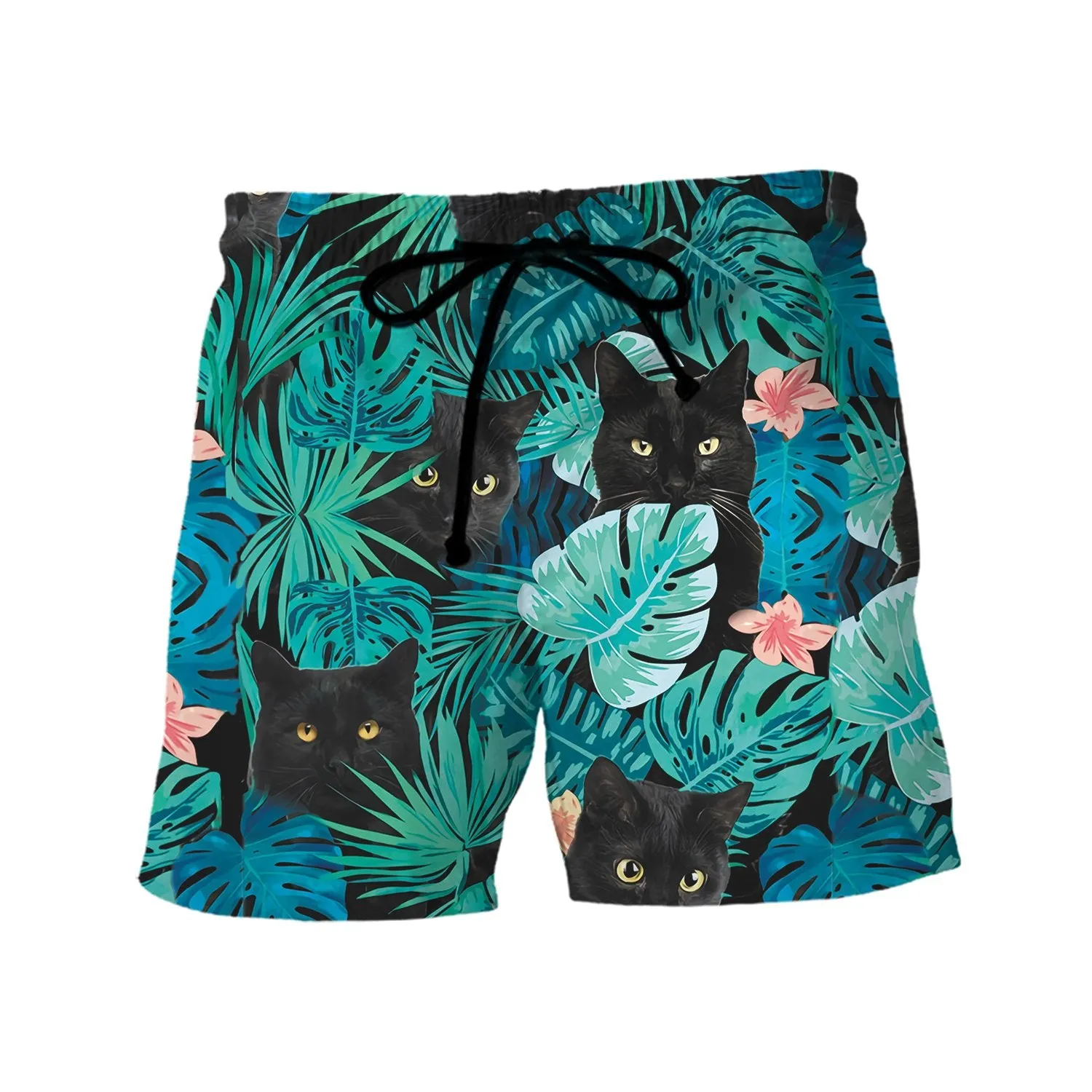 Cat Hawaii Beach Short