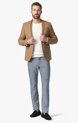 Charisma Relaxed Straight Pants in Grey Cross Twill