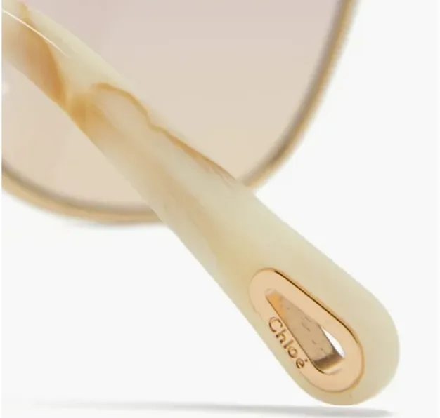 Chloé Women's  Felicy Cat-Eye Metal Frame Sunglasses