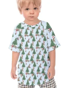 Christmas Cats Kids' Raglan Tee