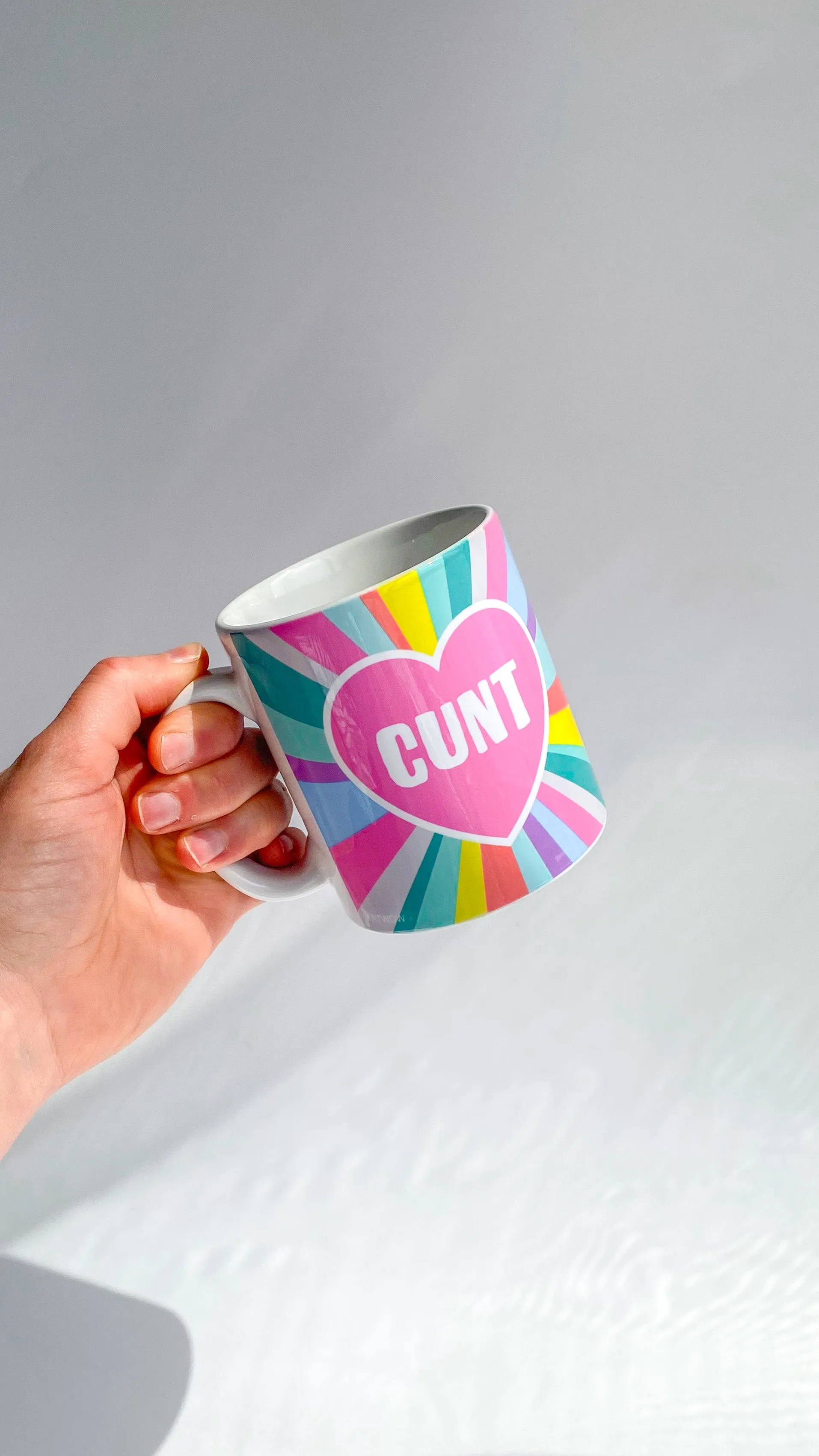 C*nt Rainbow Mug