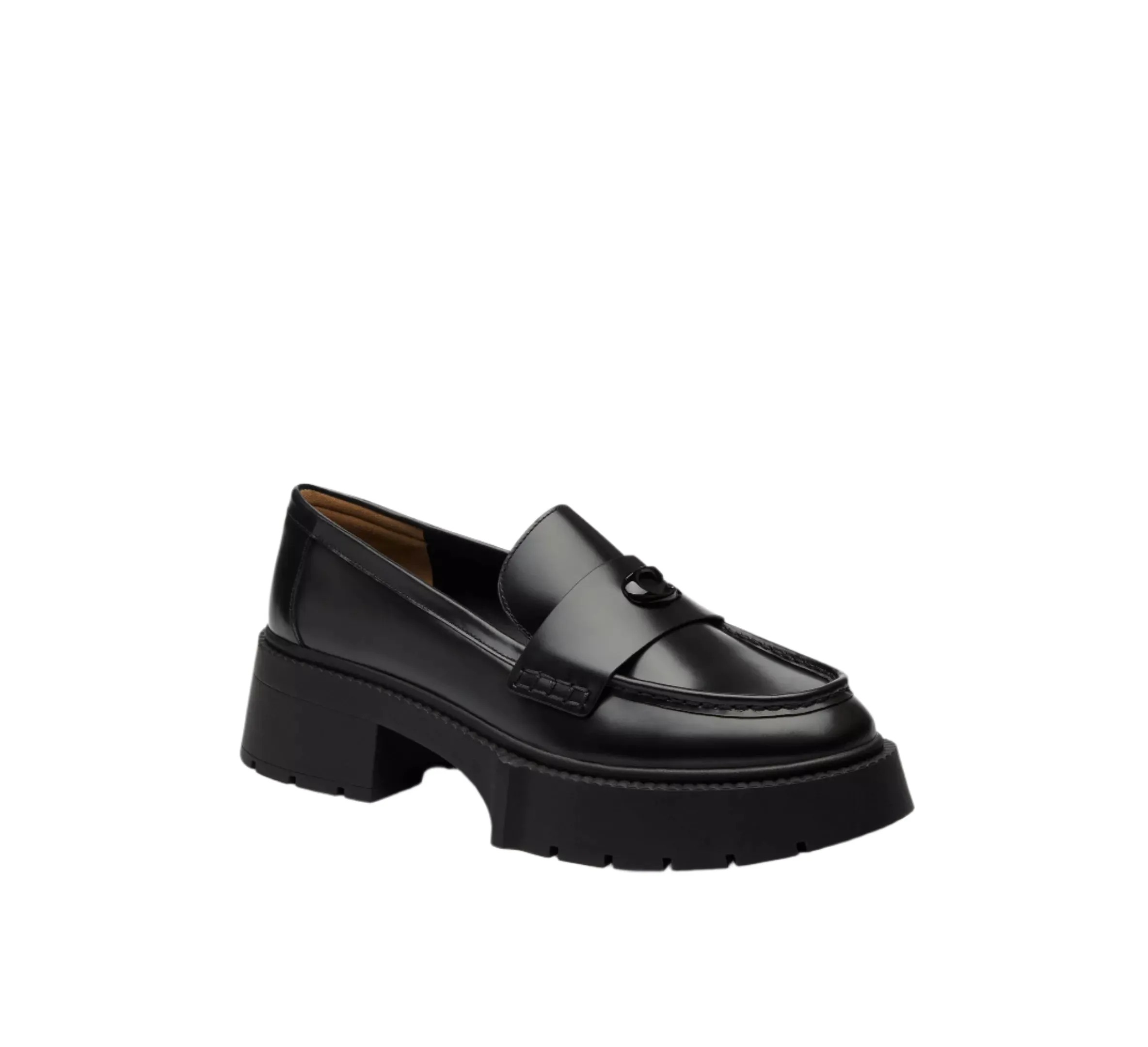 Coach Womens Leah Platform Loafers