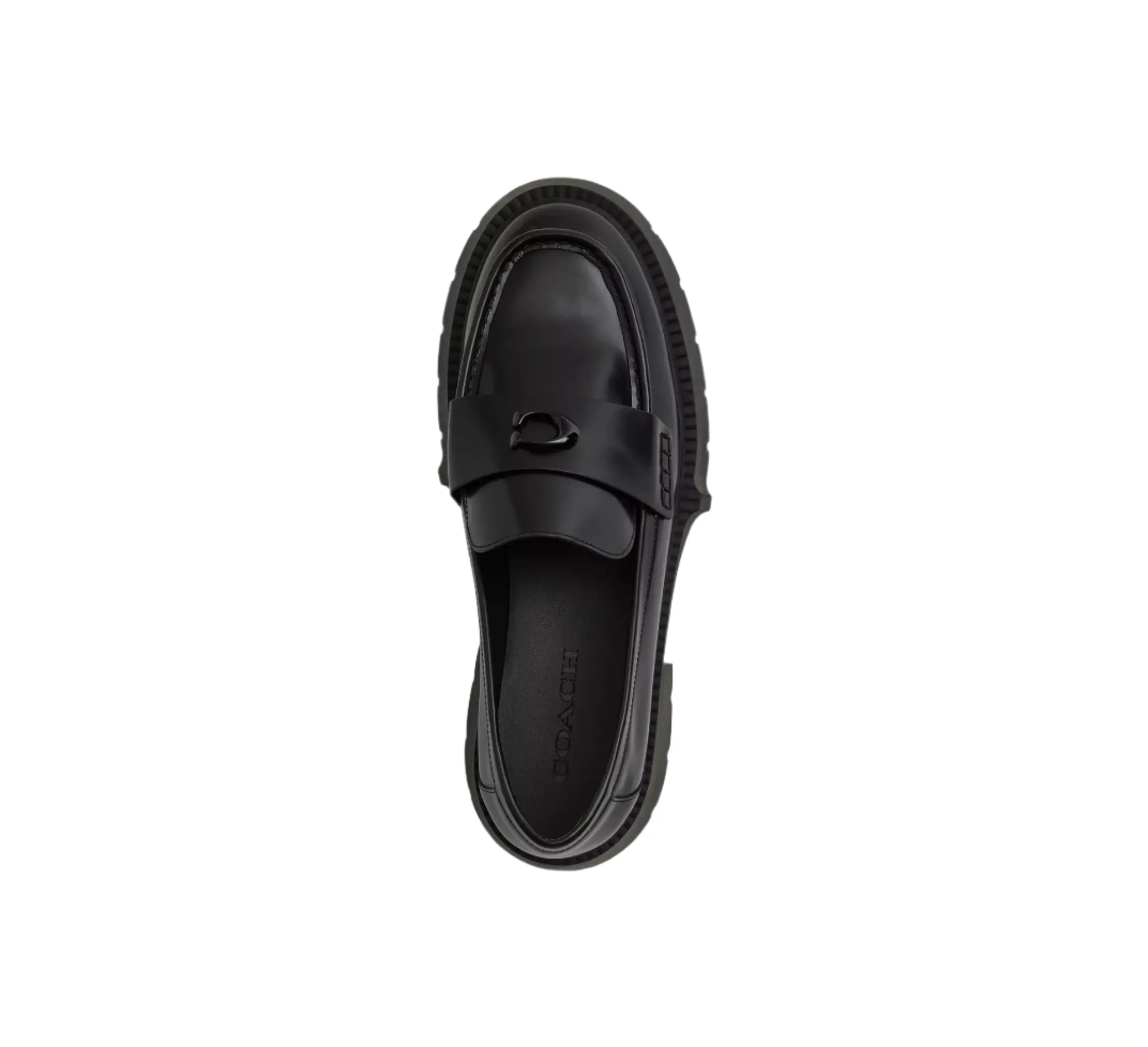 Coach Womens Leah Platform Loafers