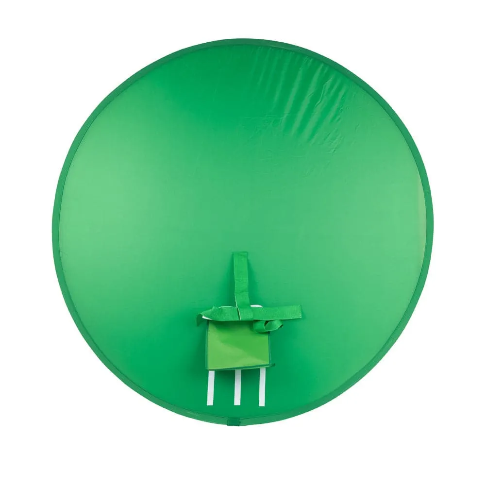 Collapsible Portable Green Screen Backdrop with Chair Attachment (56"/142cm)